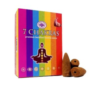 Green Tree 7 Chakras Backflow smilkalai