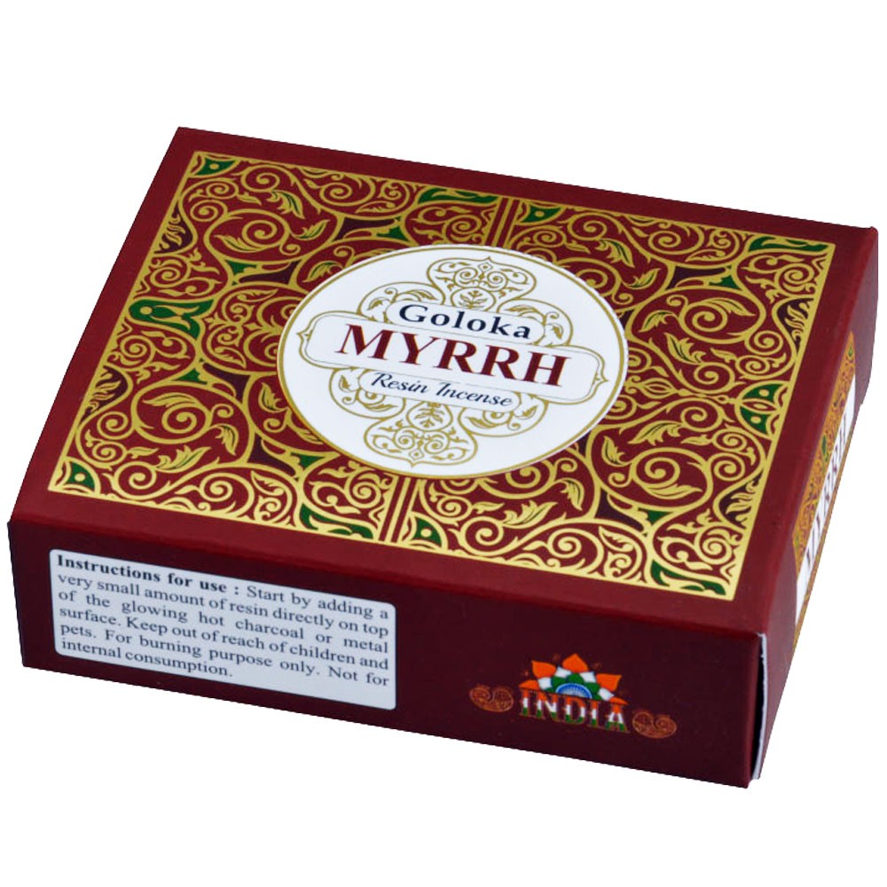 Miros derva Goloka Myrrh 30g dėžutėje