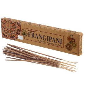Goloka Organica Frangipani natūralūs smilkalai 15gr