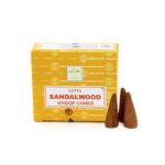 Satya Sandalwood natūralūs kūginiai smilkalai