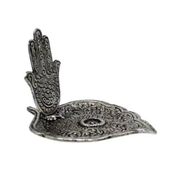 Silver Hamsa Hand smilkalinė 2