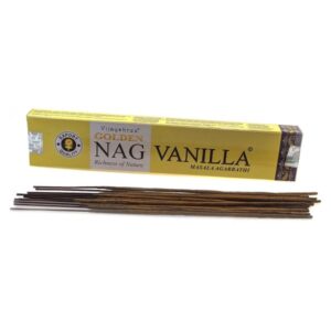 Golden Nag Vanilla natūralūs smilkalai 15g