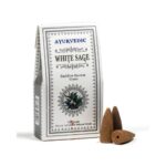 Ayurvedic White Sage Backflow smilkalai