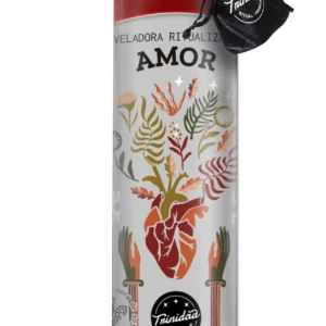 Kvapni ritualinė sojų vaško žvakė Veladora Amor Kvapni ritualinė sojų vaško žvakė Veladora Amor