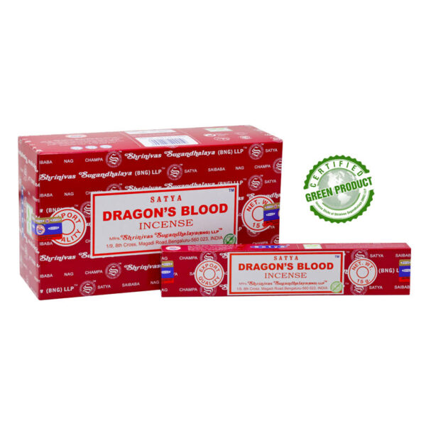 Satya Dragon’s Blood smilkalai 15 g Satya Dragon’s Blood smilkalai 15 g