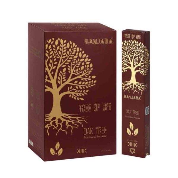Banjara Botanical Oak Tree natūralūs smilkalai 15g Banjara Botanical Oak Tree natūralūs smilkalai 15g