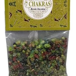 Goloka 7 Chakra smilkymo derva 30 g – naturali smilkymo derva Goloka 7 Chakra smilkymo derva 30 g – natūrali smilkymo derva