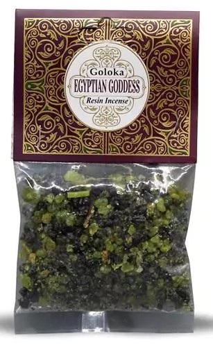 Goloka Egyptian Goddess smilkymo derva 30 g – naturali smilkymo derva Goloka Egyptian Goddess smilkymo derva 30 g – natūrali smilkymo derva