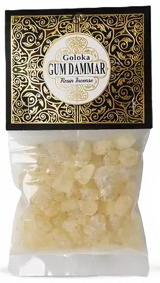 Goloka Gum Dammar smilkymo derva 30 g – naturali smilkymo derva Goloka Gum Dammar smilkymo derva 30 g – natūrali smilkymo derva