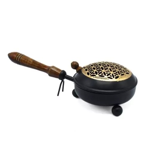 Metalinė smilkalinė Flower of Life Metalinė smilkalinė Flower of Life