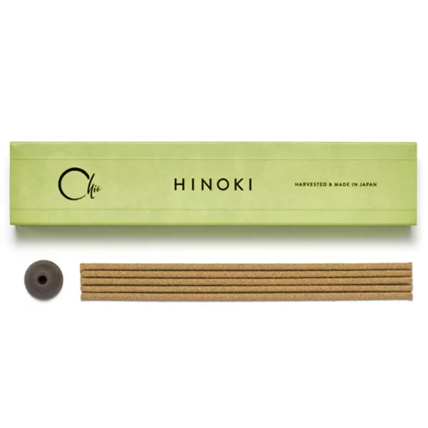Chie Hinoki – Natūralūs Japoniški Smilkalai (30 lazdelių ir laikiklis)