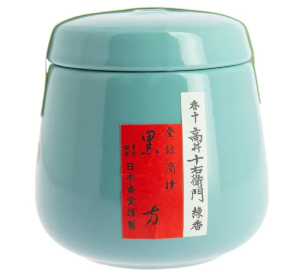 keraminis-indelis-japoniskiems-smilkalams-nerikoh Tradicinis melsvas keraminis indelis japoniškiems Nerikoh smilkalams laikyti