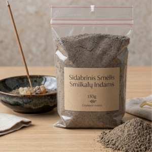 sidabrinis smelis smilkalu indams sidabrinis smelis smilkalu indams 130g