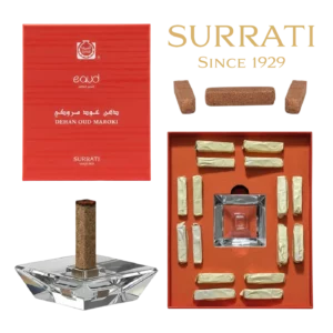 Maroki Arabiški smilkalai Surrati Dehan Oud rinkinys Masala.lt