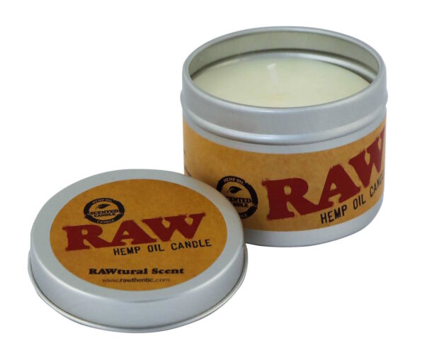 Neutralizuojanti žvakė skardinėje RAW Hemp Oil